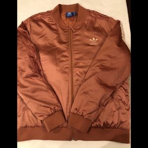 Blush Adidas Bomber Jacket